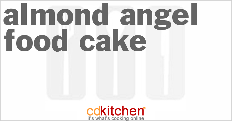 Almond Angel Food Cake - CDKitchen.com