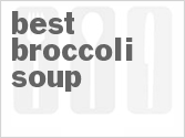 recipe for best broccoli soup