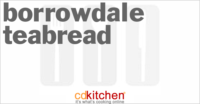 Borrowdale Teabread - CDKitchen.com