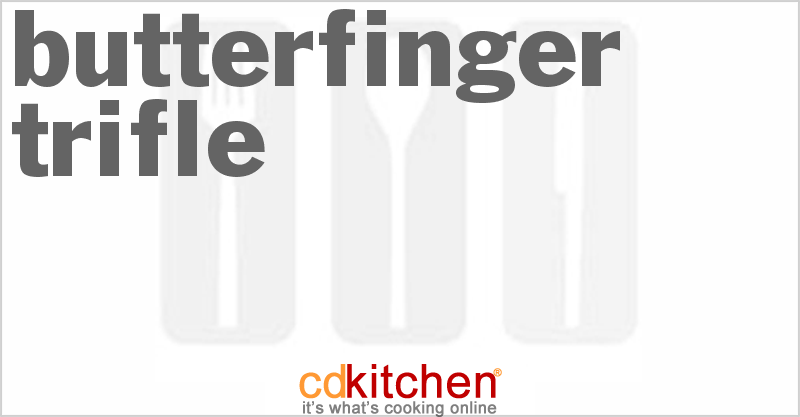 Butterfinger Trifle - CDKitchen.com