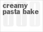 recipe for creamy pasta bake