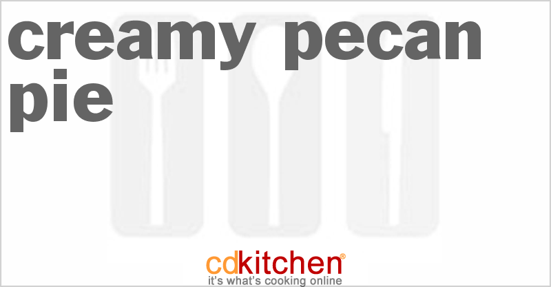Creamy Pecan Pie - CDKitchen.com