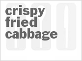 recipe for crispy fried cabbage