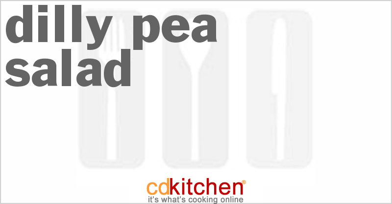 Dilly Pea Salad - CDKitchen.com