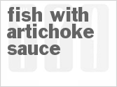 recipe for fish with artichoke sauce