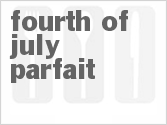 recipe for fourth of july parfait