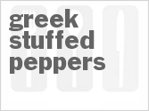 recipe for greek stuffed peppers