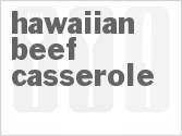 recipe for hawaiian beef casserole