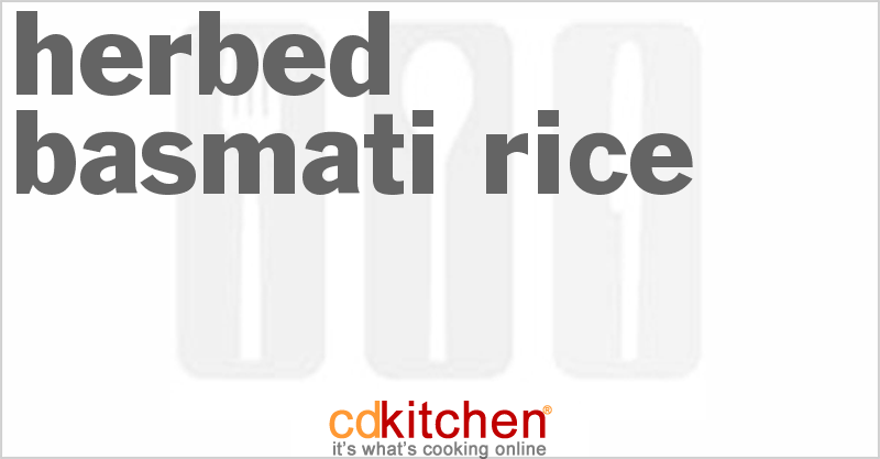 Herbed Basmati Rice - CDKitchen.com