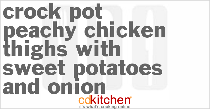 Peachy Chicken with Sweet Potatoes Recipe: How to Make It