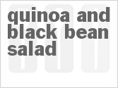 recipe for quinoa and black bean salad