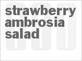 recipe for strawberry ambrosia salad