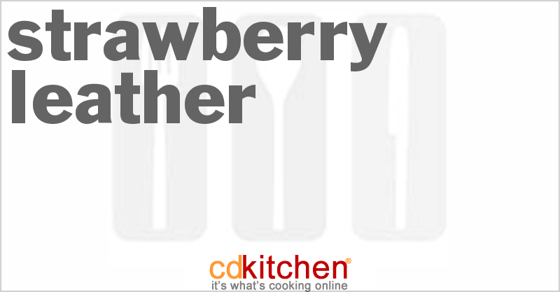 Strawberry Leather - CDKitchen.com
