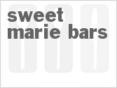 recipe for sweet marie bars