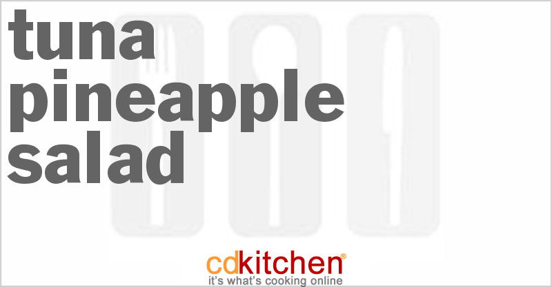 Tuna Pineapple Salad - CDKitchen.com
