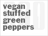 recipe for vegan stuffed green peppers