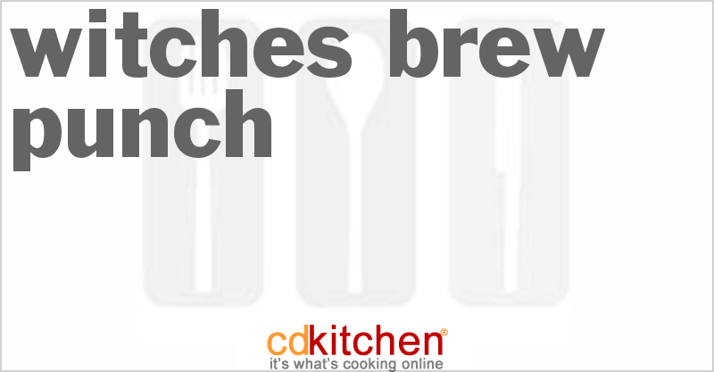 Witches Brew Punch - CDKitchen.com