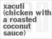 recipe for xacuti - chicken with a roasted coconut sauce
