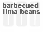 recipe for barbecued lima beans