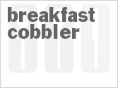 recipe for breakfast cobbler