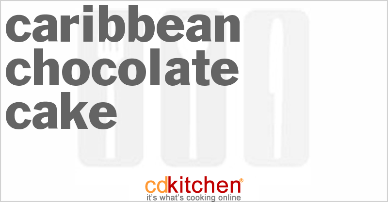 Caribbean Chocolate Cake - CDKitchen.com