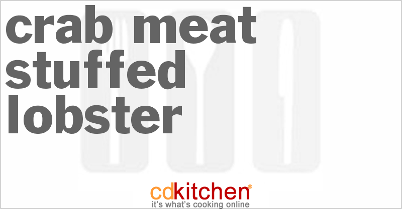 Crab Meat Stuffed Lobster - CDKitchen.com