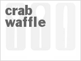 recipe for crab waffle