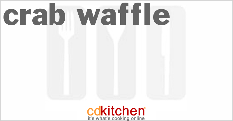 Crab Waffle - CDKitchen.com