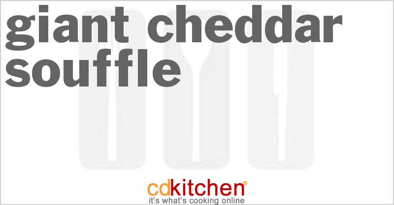 Giant Cheddar Souffle - CDKitchen.com