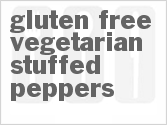 recipe for gluten-free vegetarian stuffed peppers