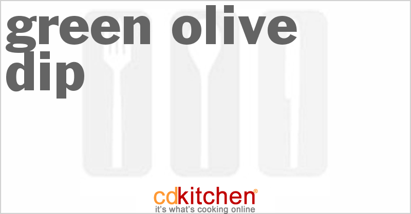 Green Olive Dip - CDKitchen.com