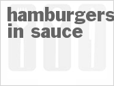 recipe for hamburgers in sauce