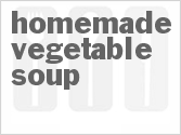 recipe for homemade vegetable soup