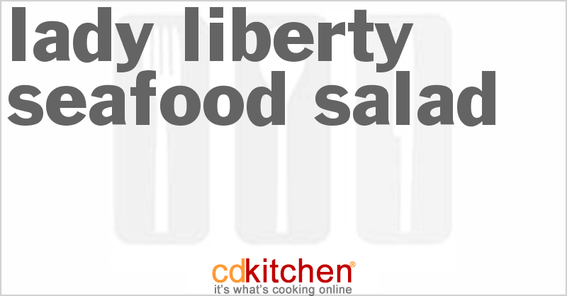 Lady Liberty Seafood Salad - CDKitchen.com