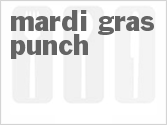 recipe for mardi gras punch
