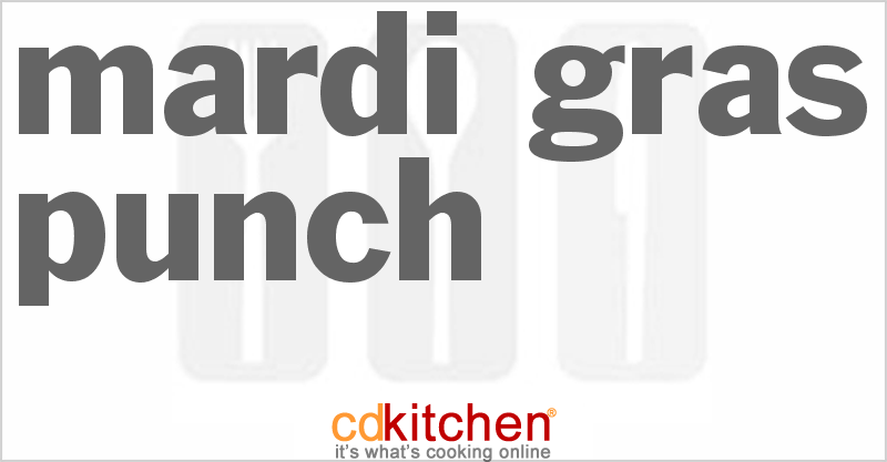 Mardi Gras Punch - CDKitchen.com
