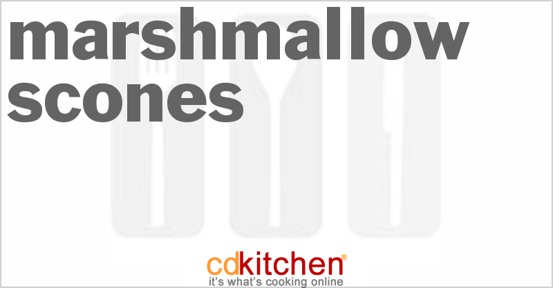 Marshmallow Scones - CDKitchen.com