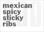 recipe for mexican spicy sticky ribs