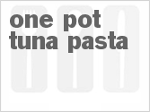 recipe for one-pot tuna pasta