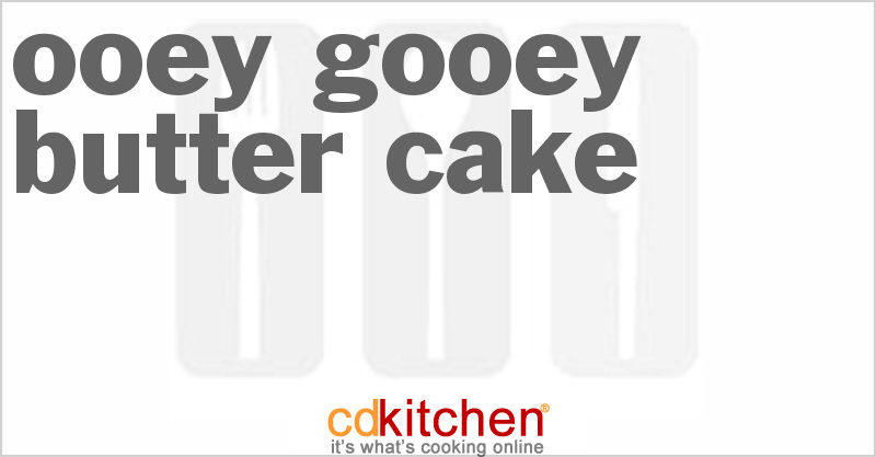 Ooey-Gooey Butter Cake - CDKitchen.com