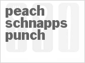 recipe for peach schnapps punch
