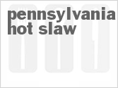 recipe for pennsylvania hot slaw