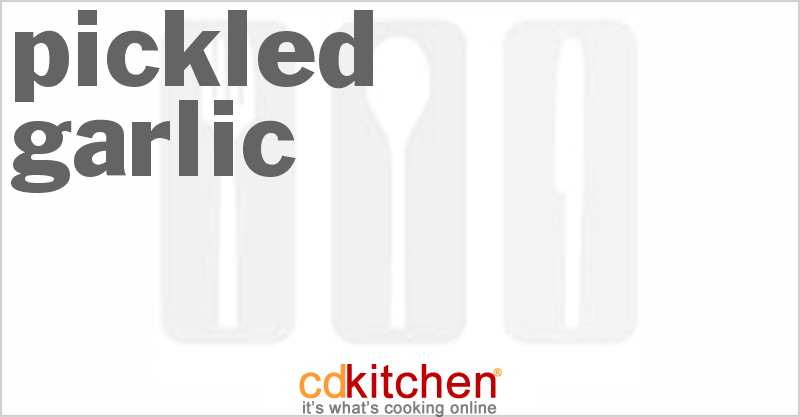 Pickled Garlic - CDKitchen.com