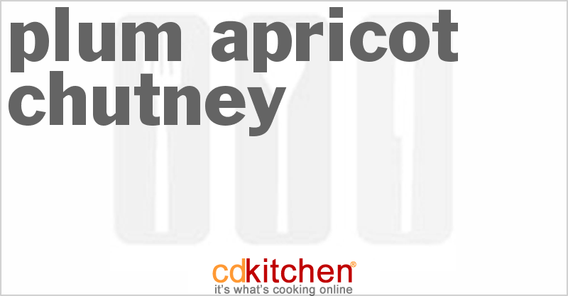 Plum Apricot Chutney - CDKitchen.com