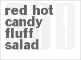 recipe for red hot candy fluff salad