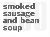 recipe for smoked sausage and bean soup