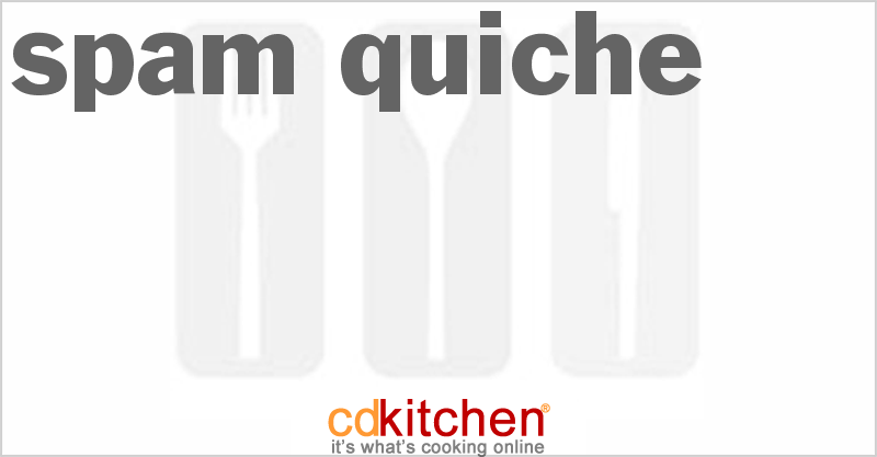 Spam Quiche - CDKitchen.com