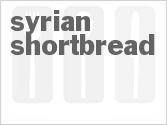 recipe for syrian shortbread