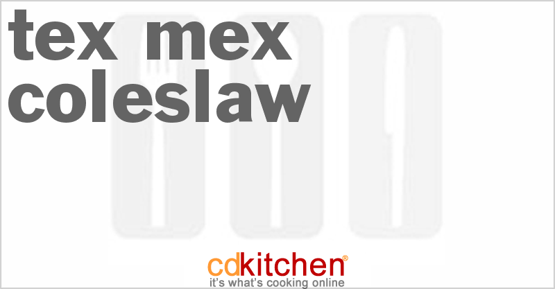 Tex-Mex Coleslaw - CDKitchen.com