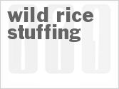 recipe for slow cooker wild rice stuffing